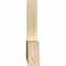 Ekena Millwork Portland Rough Sawn Timber Gable Bracket, Douglas Fir, 48"W x 12"H x 2"D x 4"F, 6/12 Pitch GBW048X12X0204POR00RDF - alternate 4